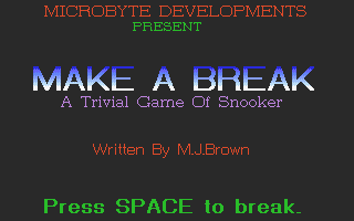 Make a Break