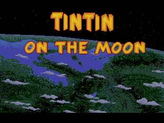 Tin Tin on the Moon