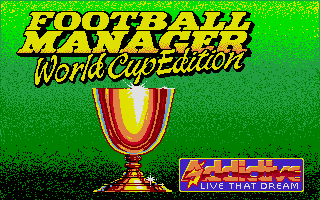 Football Manager World Cup Edition 1990
